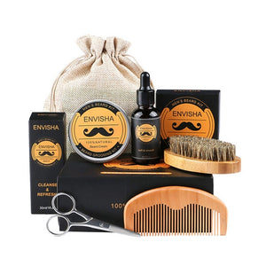 Open image in slideshow, 1 Set Men&#39;s Hair Styling/Grooming Kit - Beard/Moustache - grandeholistic
