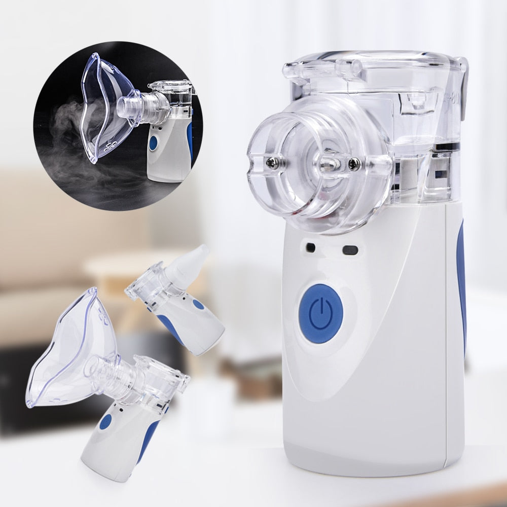 Inhaler Portable/Rechargeable/Handheld/Steaming Nebulizer - grandeholistic