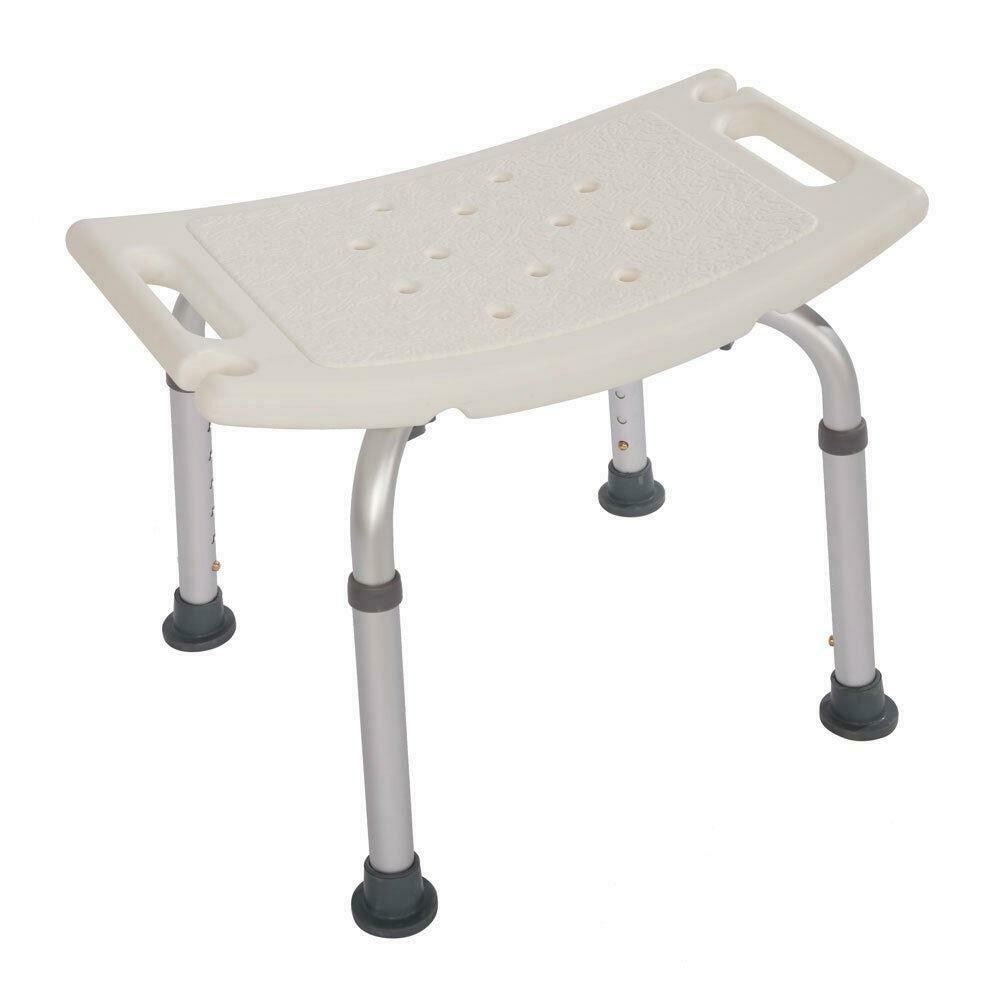 Height Adjustable/Non Slip/Bathroom/Shower Aid Seat - grandeholistic