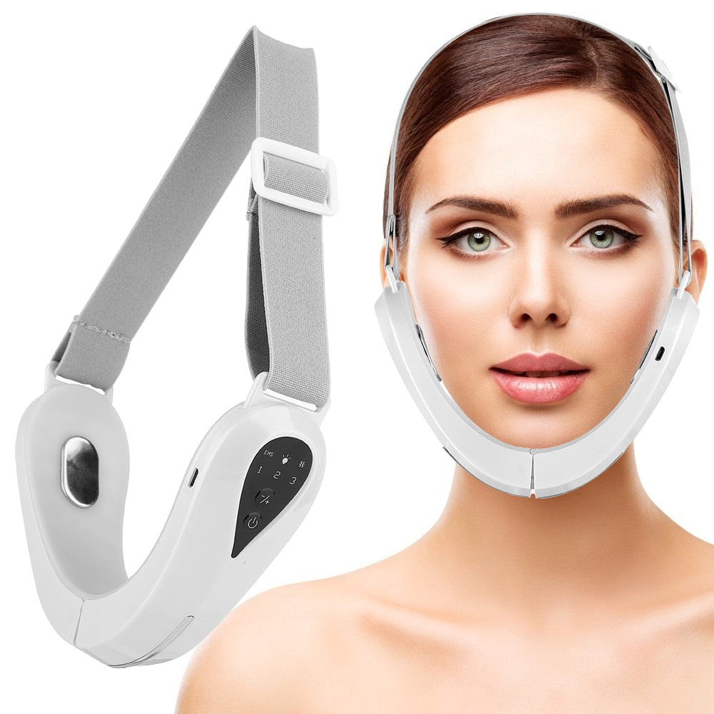 Facial Massager/ V-Line Chin Lifting/Slimming/Vibration Belt - grandeholistic