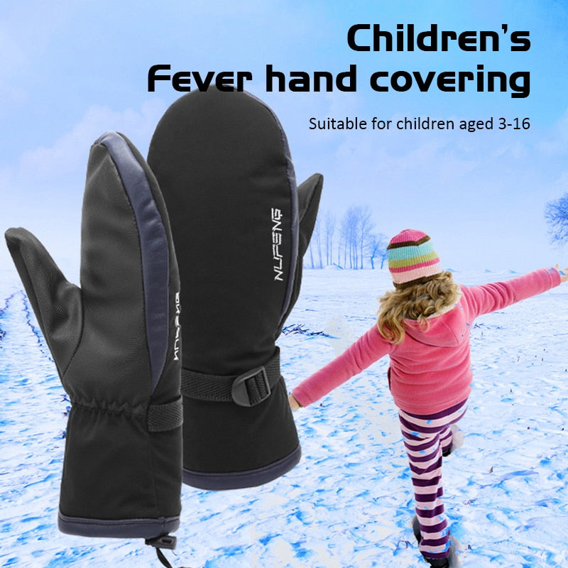 High Quality Leather/Electric/USB Fast Heating Gloves For Children - grandeholistic