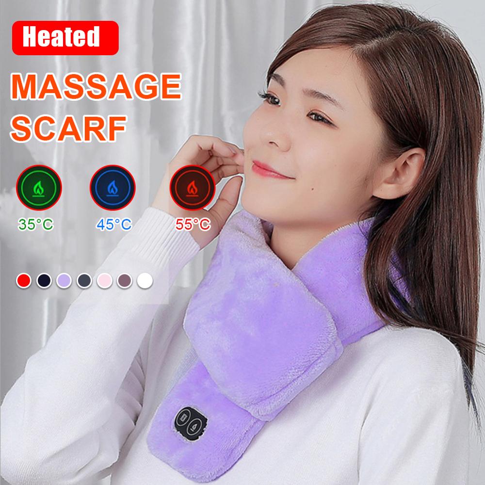 USB Heated/Fashionable Winter Scarf - grandeholistic